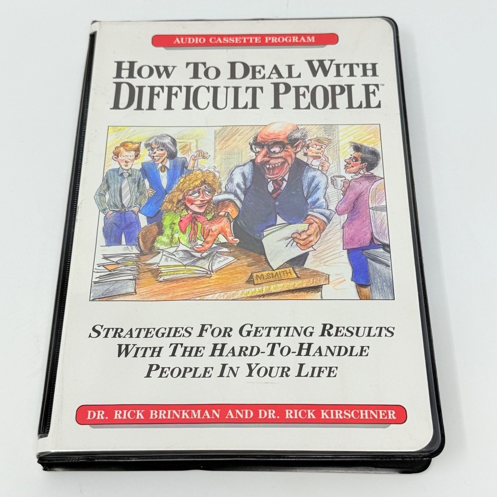 How To Deal With Difficult People Audio Cassette Program CareerTrack